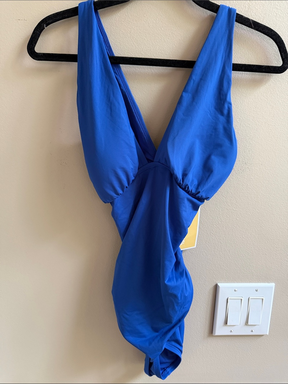 Michael Kors Bright Royal One Piece Swimsuit NWT Size 12